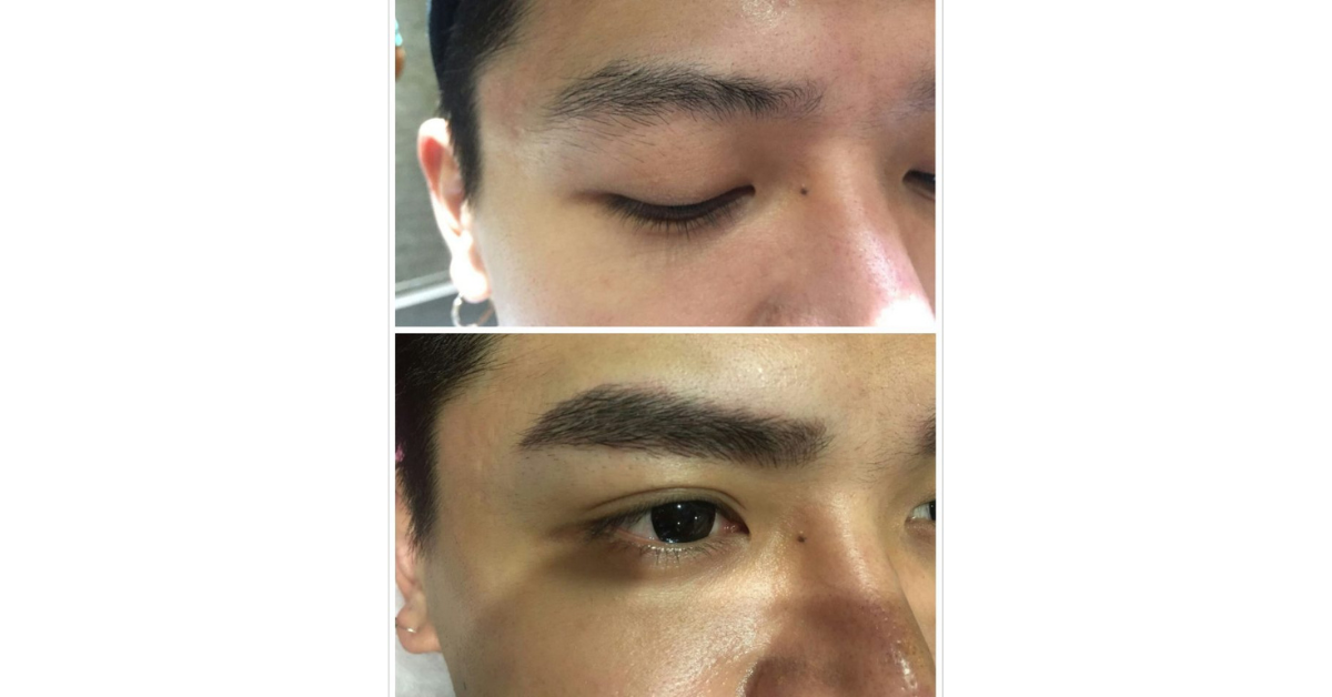 [Best Salons for Eyebrow Embroidery For Men in Singapore Vanilla Luxury